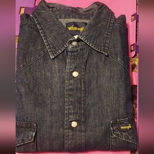 Wrangler denim shirt